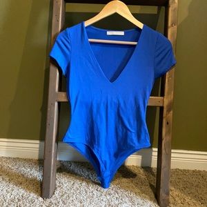 Laura’s Boutique Royal Blue Bodysuit